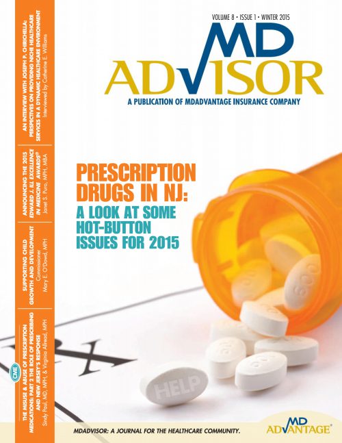 MDAdvisor Winter 2015 Journal Cover
