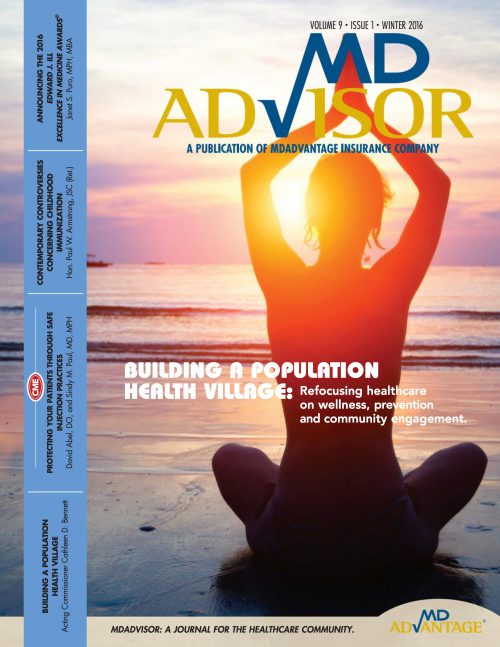 MDAdvisor Winter 2016 Journal Cover